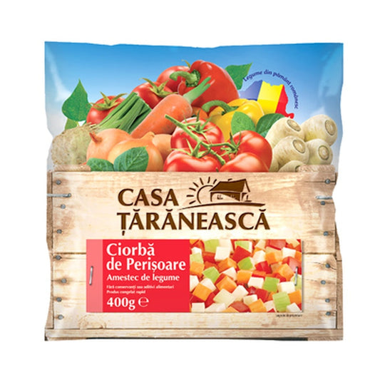 CASA TARANEASCA Amestec Legume Ciorba Perisoare 400 g ❄