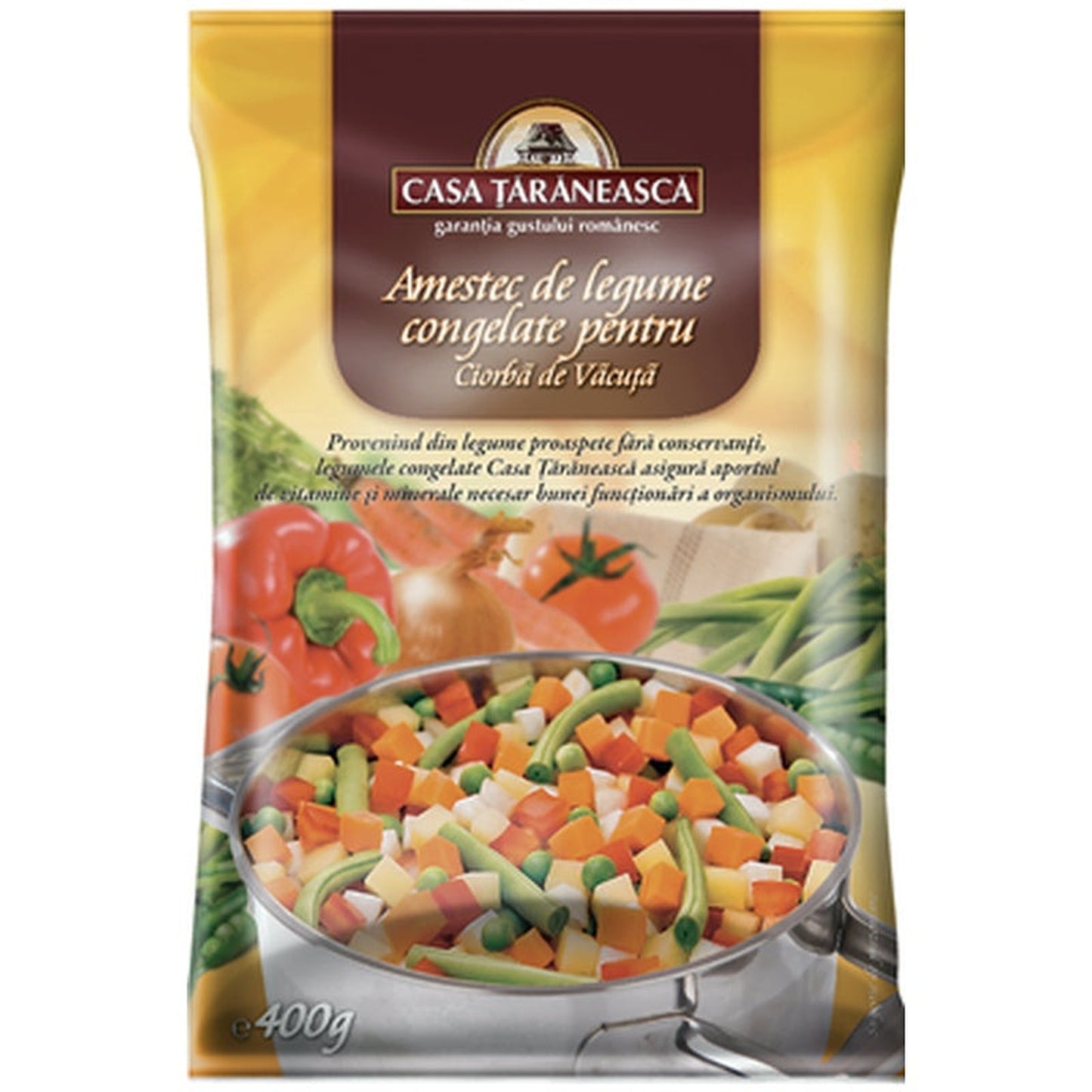 CASA TARANEASCA Amestec Legume Ciorba Vacuta 400 g