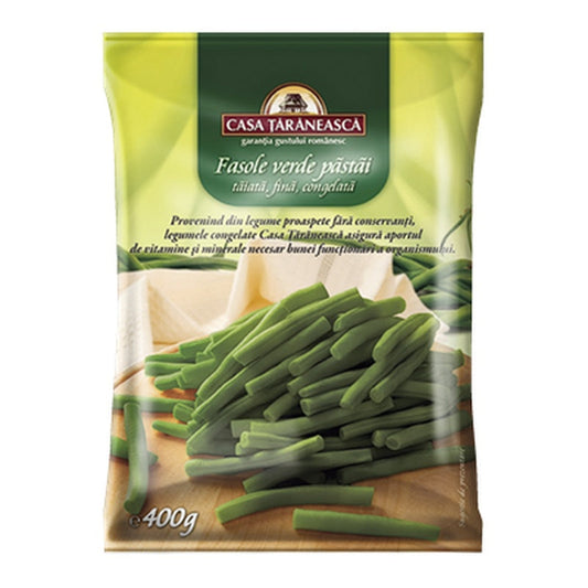 CASA TARANEASCA Fasole Verde 400 g ❄