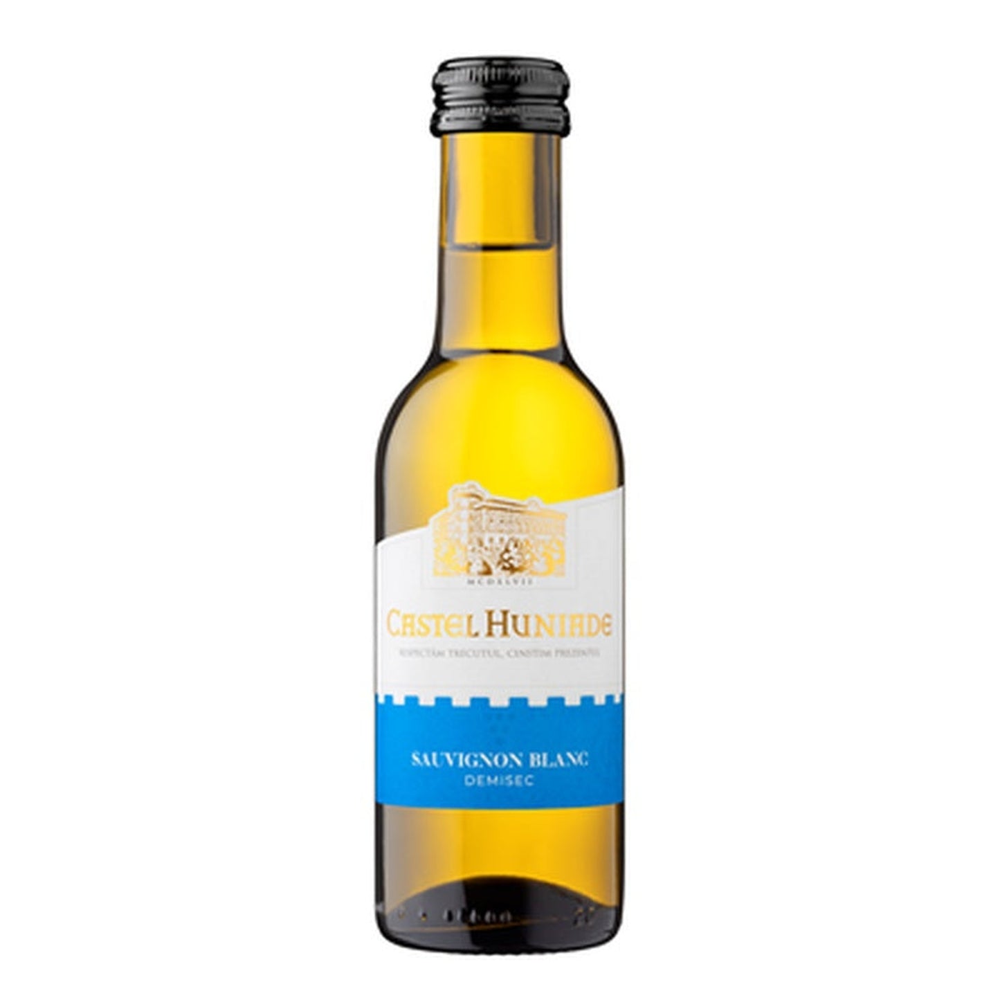 CASTEL HUNIADE Sauvignon Blanc Vin Alb Demisec SGR 0,187 L