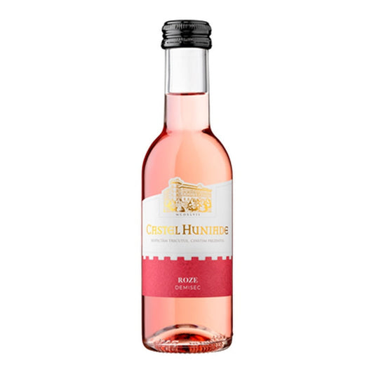 CASTEL HUNIADE Vin Rose Demisec SGR 0,187 L