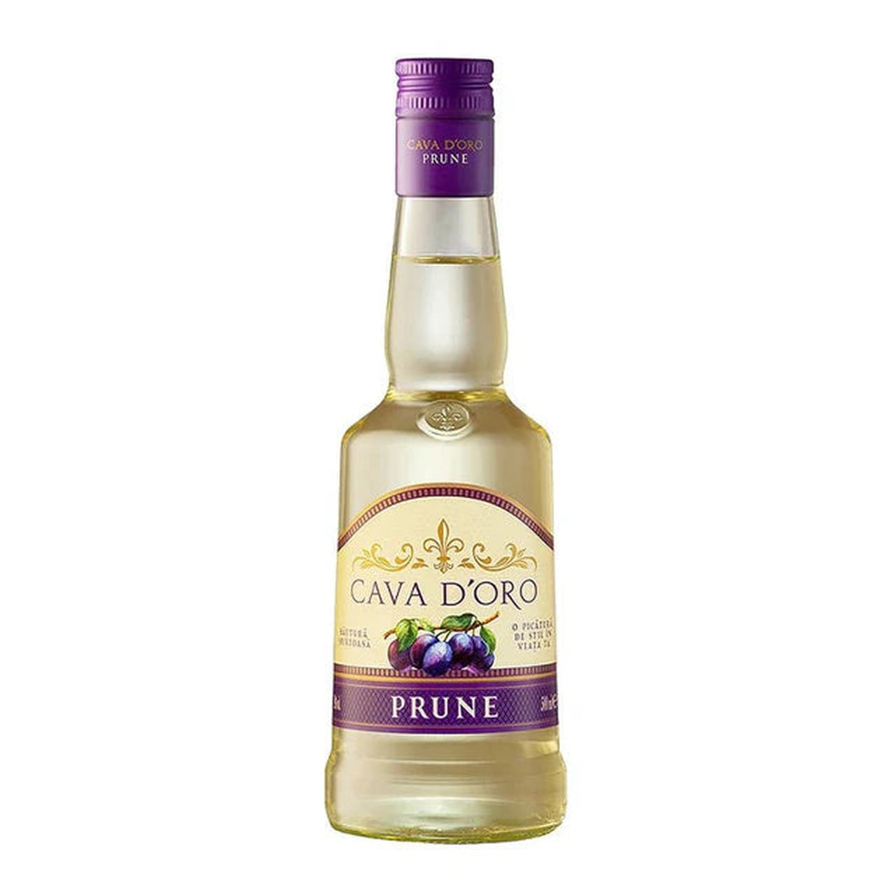 CAVA D'ORO Bautura Spirtoasa Prune 28% SGR 0,5 L
