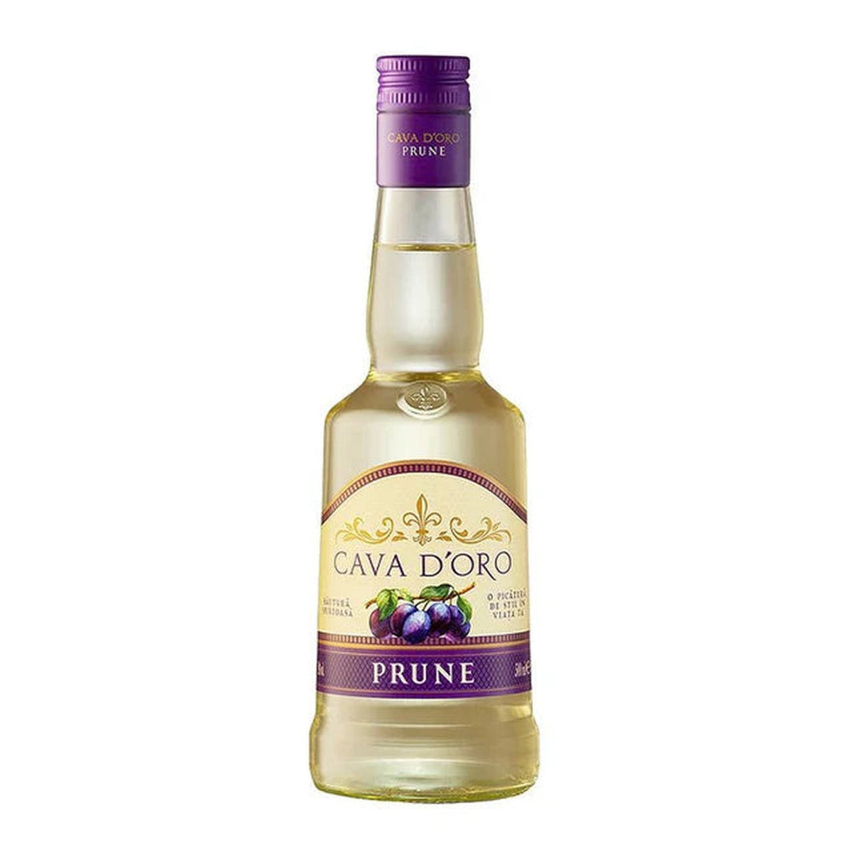 CAVA D'ORO Bautura Spirtoasa Prune 28% SGR 0,5 L
