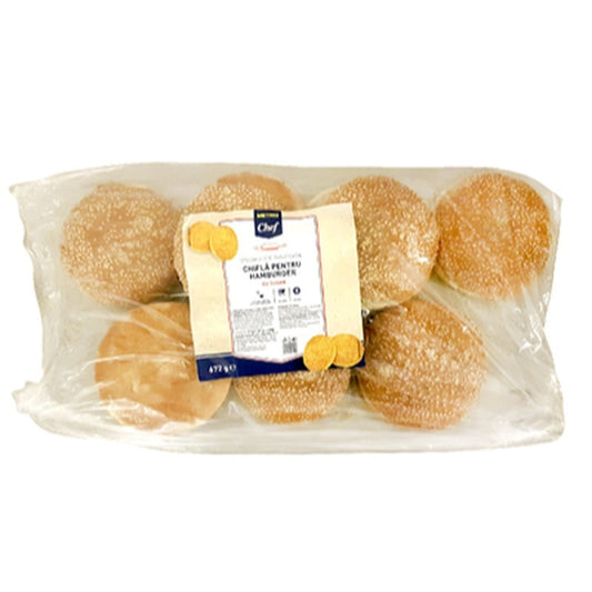 CHIFLE Chifla Hamburger cu Susan 6 x 84 g ❄