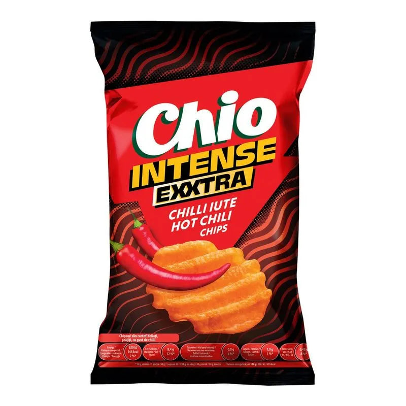 CHIO Chips Extra Intens Chilli Iute 120 g - WALTI