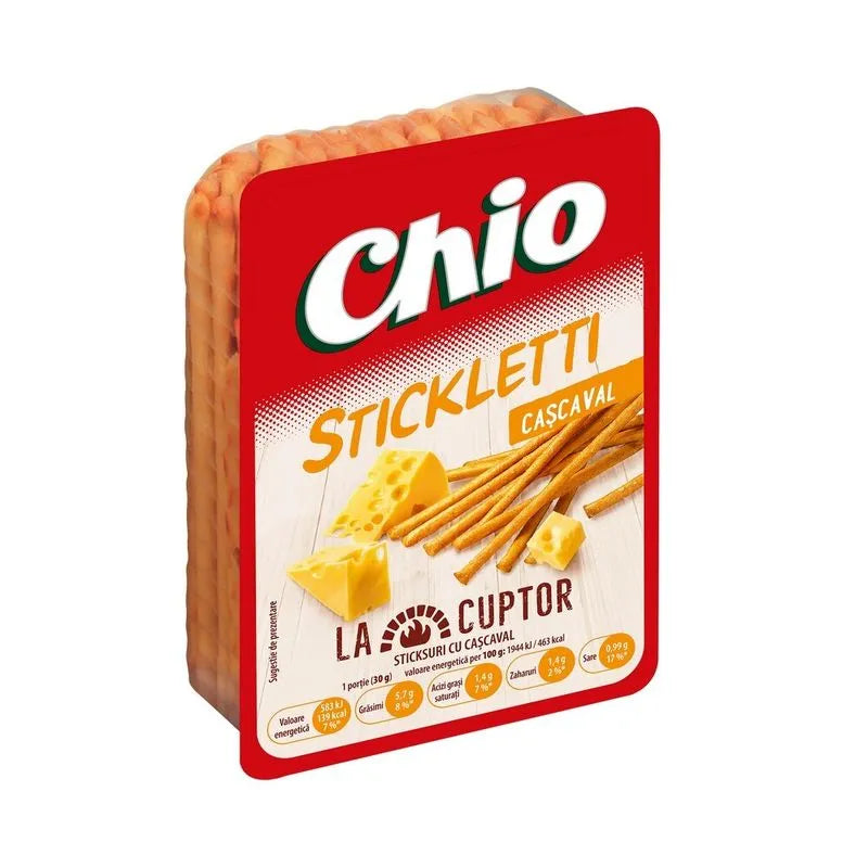CHIO Stickletti Cascaval 80 g - WALTI
