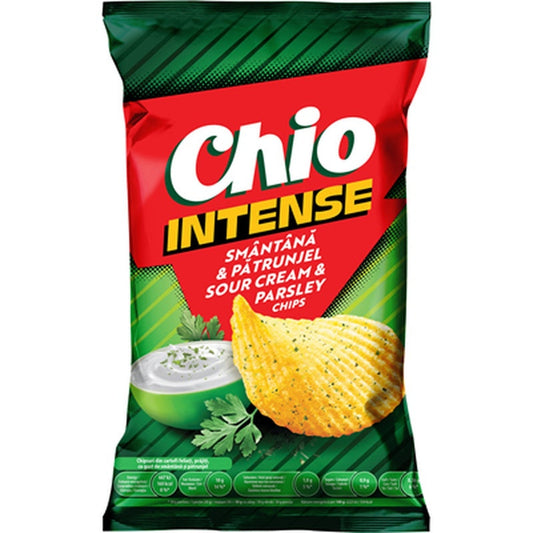 CHIO Chips Intense Smantana si Patrunjel 120 g
