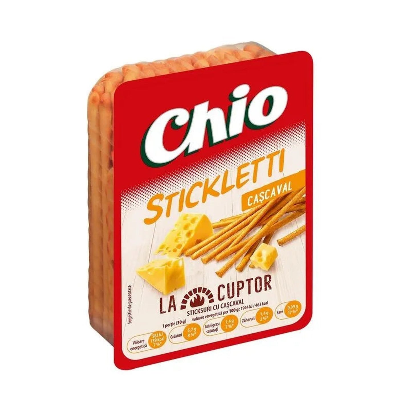 CHIO Stickletti Cascaval 80 g