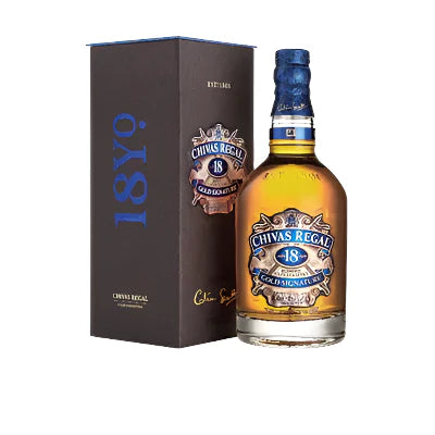 CHIVAS Regal 18YO Whisky 40% SGR 0,7 L - WALTI