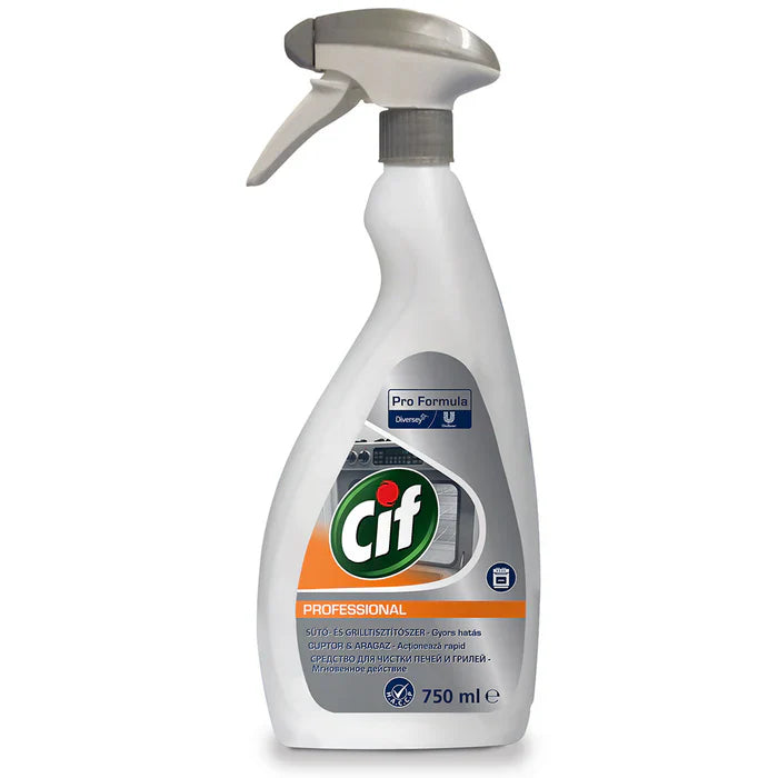 CIF PROFESSIONAL Detergent Cuptor si Aragaz 750 ml - WALTI