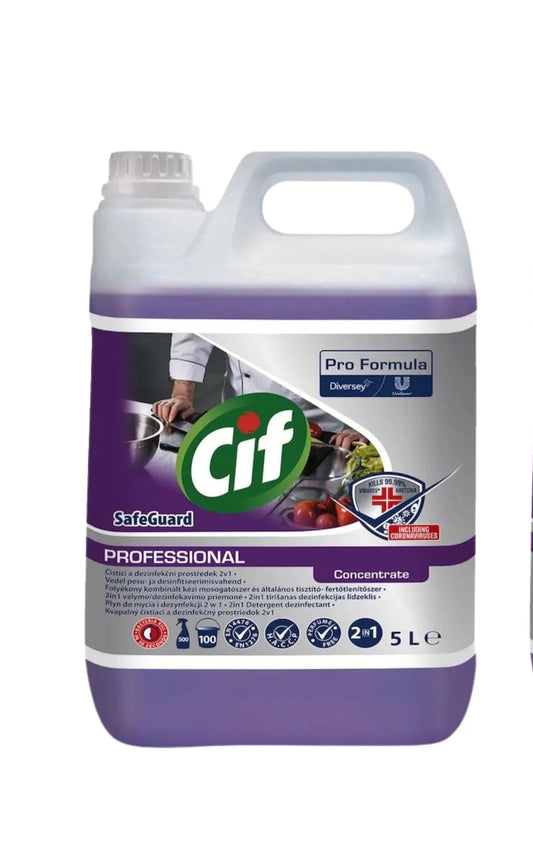 CIF PROFESSIONAL Detergent Dezinfectant 5 L - WALTI