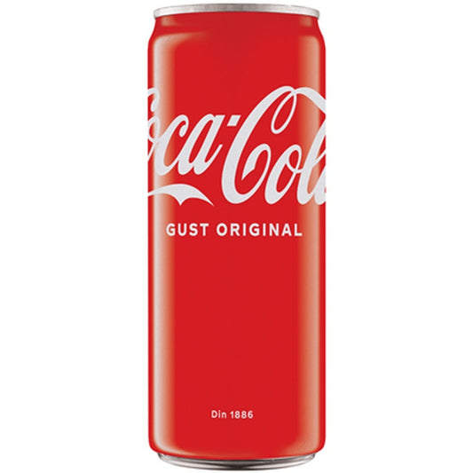 COCA-COLA GUST ORIGINAL Bautura Carbogazoasa Doza SGR  0,33 L
