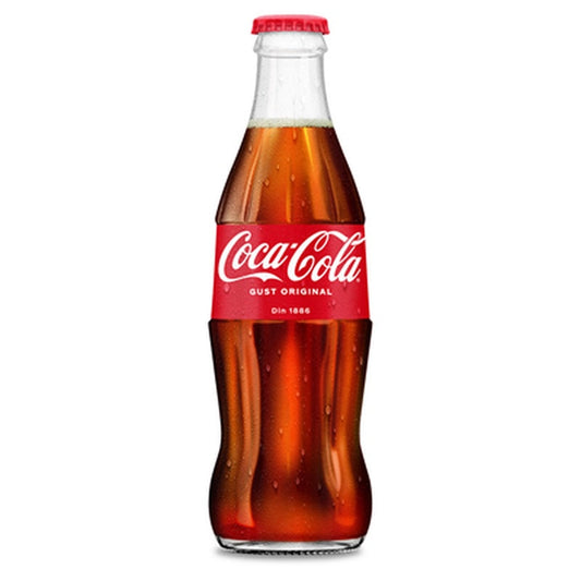 COCA-COLA GUST ORIGINAL Bautura Carbogazoasa Sticla Nereturnabila SGR 0,33 L