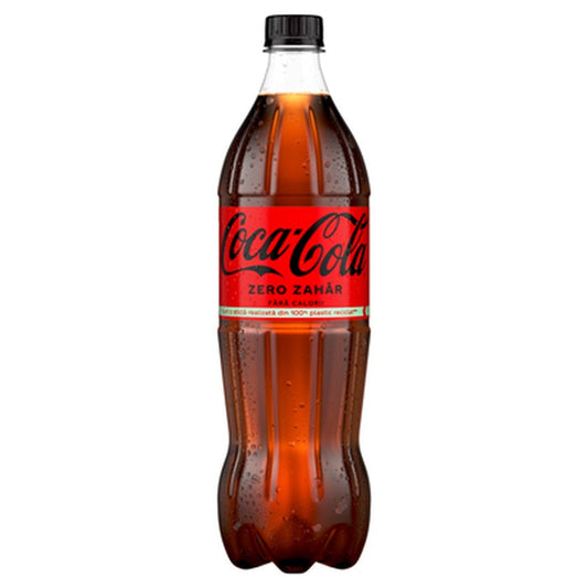 COCA-COLA ZERO ZAHAR Bautura Racoritoare Carbogazoasa SGR 1 L