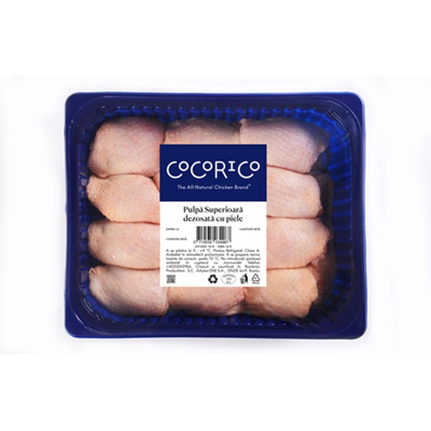 COCORICO Pulpe Pui Superioare Gastro Dezosate cu piele pret/ kg (cca. 4,5 kg)