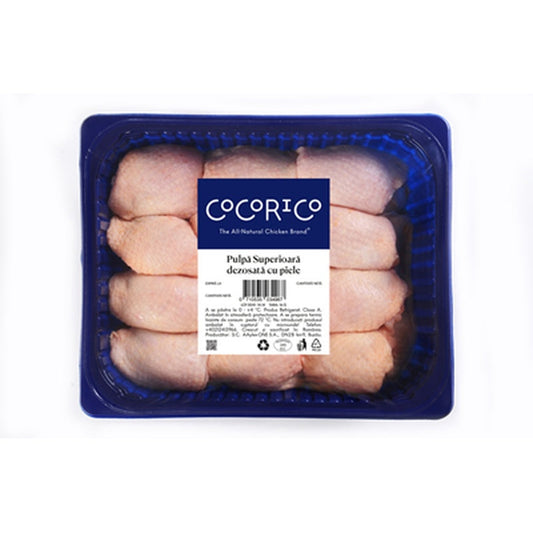 COCORICO Pulpe Pui Superioare Gastro Dezosate cu piele pret/ kg (cca. 4,5 kg)