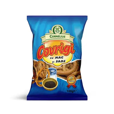 CORNELIUS Covrigi Mac si Sare 100 g - WALTI