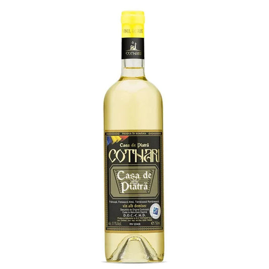 COTNARI CASA DE PIATRA Vin Alb Demisec SGR 0,75 L