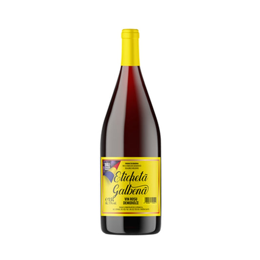 COTNARI ETICHETA GALBENA Vin Rosu Demidulce SGR 1,5 L