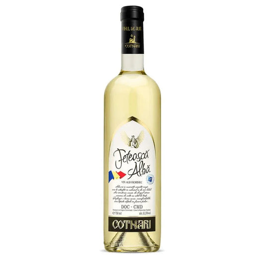 COTNARI Feteasca Alba Vin Alb Demisec SGR 0,75 L