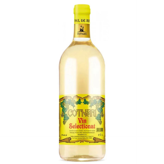 COTNARI SELECTIONAT Vin Alb SGR 1 L