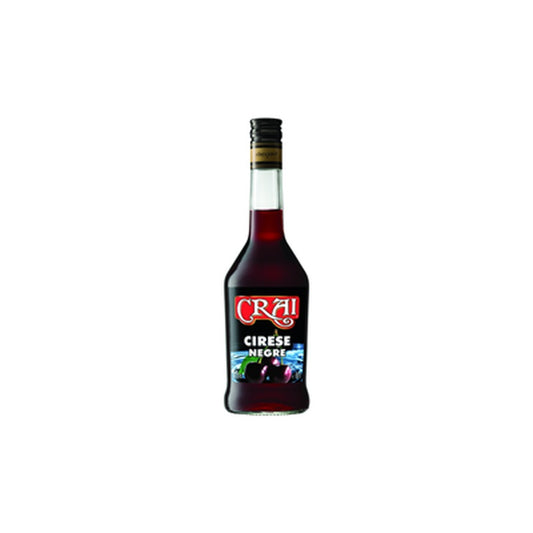 CRAI Lichior cu Aroma de Cirese Negre 12% SGR 0,5 L