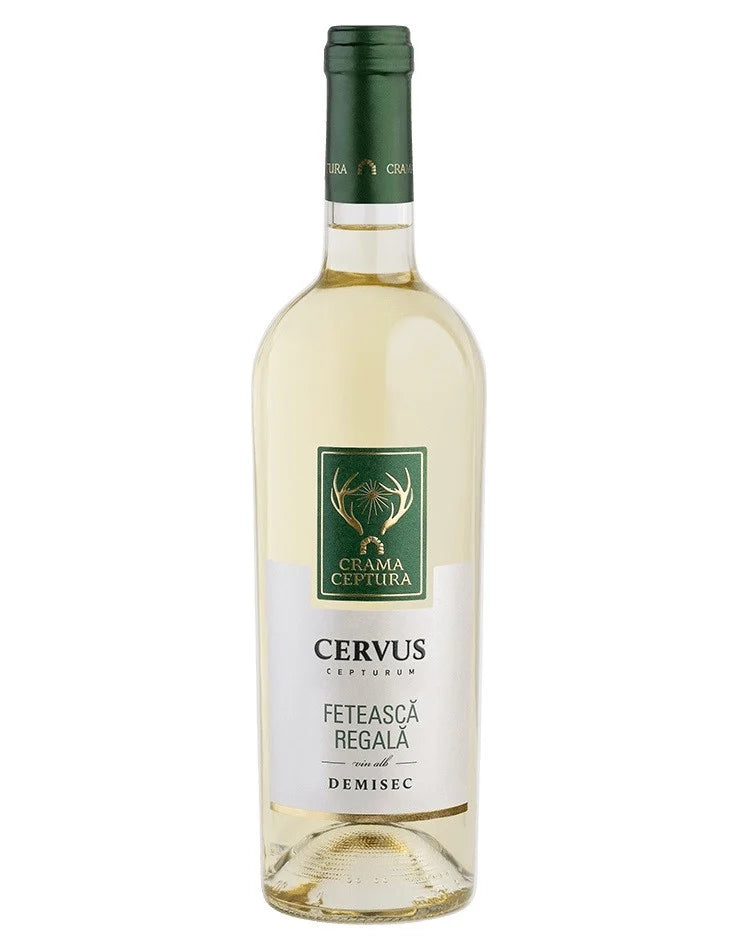 CRAMA CEPTURA CERVUS CEPTURUM Feteasca Regala SGR Demisec 0,75 L - WALTI