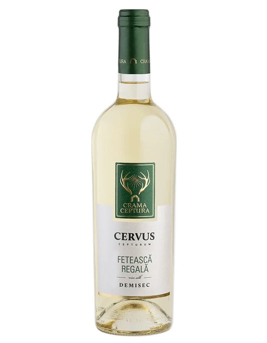 CRAMA CEPTURA CERVUS CEPTURUM Feteasca Regala SGR Demisec 0,75 L - WALTI
