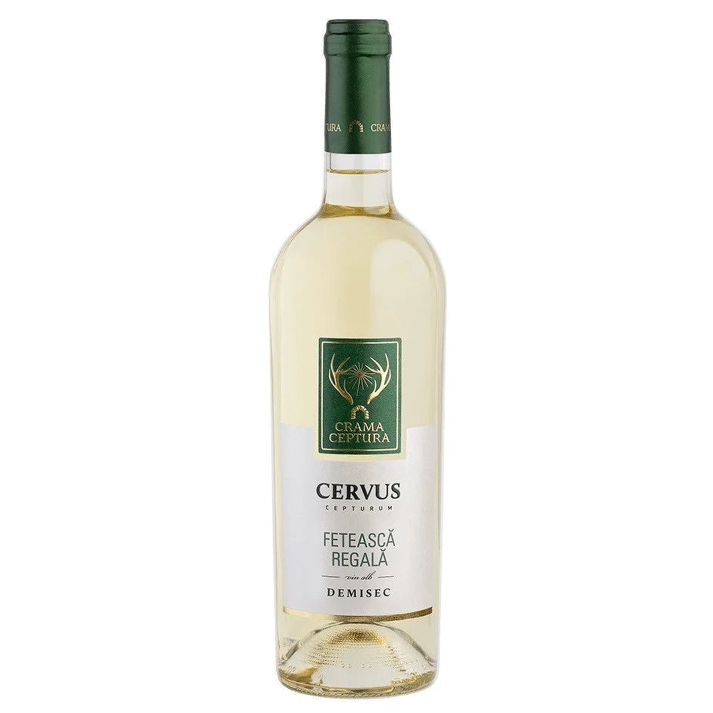 CRAMA CEPTURA CERVUS CEPTURUM Feteasca Regala SGR Demisec 0,75 L