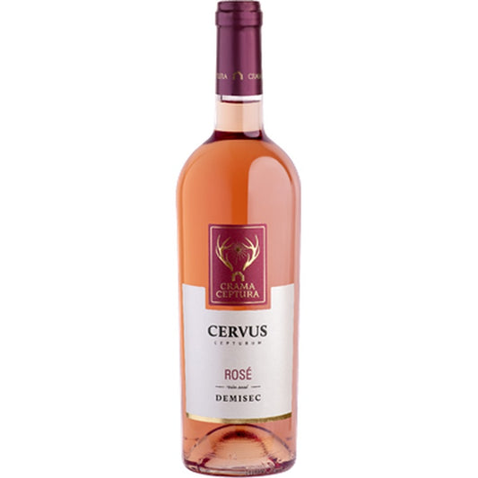 CRAMA CEPTURA CERVUS CEPTURUM Vin Rose Demisec SGR 0,75 L