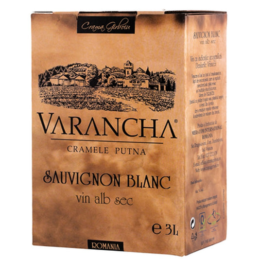 CRAMA GIRBOIU VARANCHA Sauvignon Blanc Vin Alb Sec 3 L
