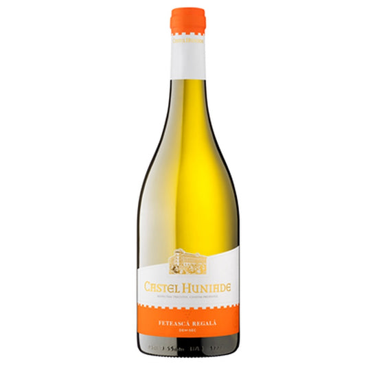 CRAMELE RECAS CASTEL HUNIADE Feteasca Regala Vin Alb Demisec SGR 0,75 L