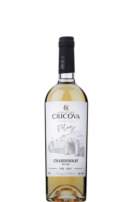 CRICOVA VINTAGE Chardonnay Vin Alb SGR 0,75 L - WALTI