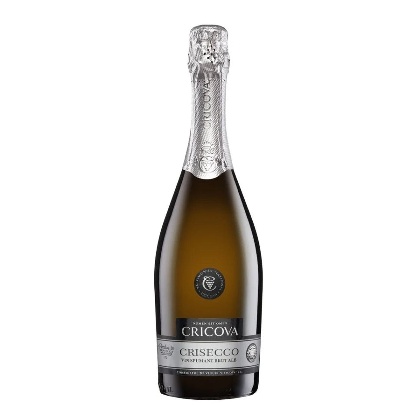 CRICOVA CRISECCO Vin Spumant Alb Sec SGR 0,75 L