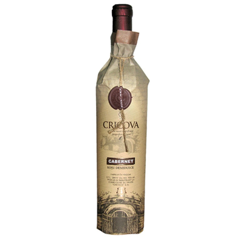 CRICOVA Chateau Cabernet Sauvignon Vin Rosu Demidulce SGR 0,75 L