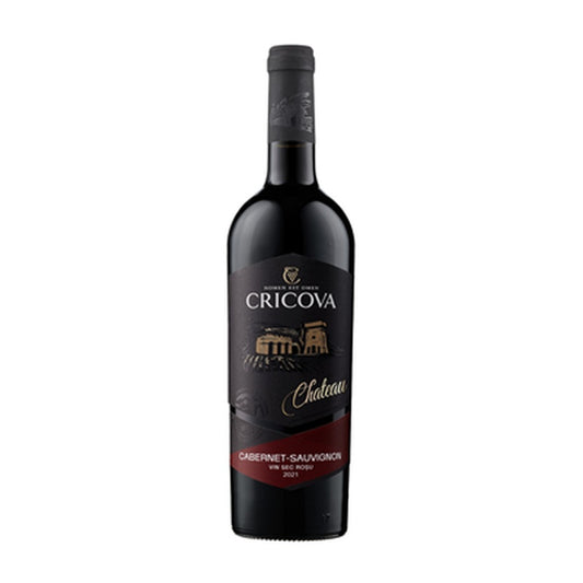 CRICOVA Chateau Cabernet Sauvignon Vin Rosu Demisec SGR 0,75 L
