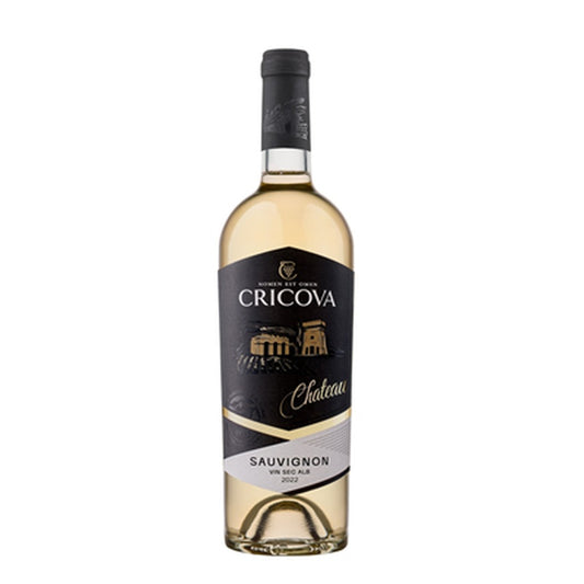 CRICOVA Chateau Chardonnay Vin Alb Demisec SGR 0,75 L