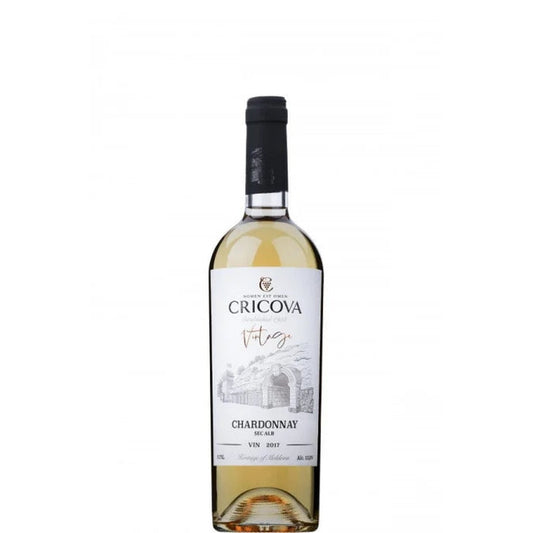 CRICOVA VINTAGE Chardonnay Vin Alb SGR 0,75 L