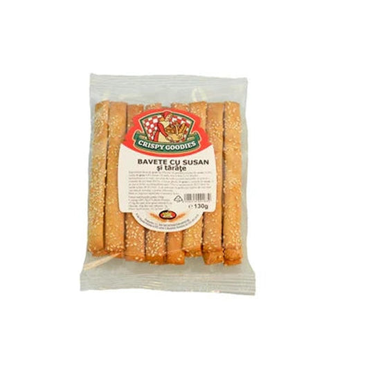CRISPY GOODIES Bavete Susan si Tarate 130 g