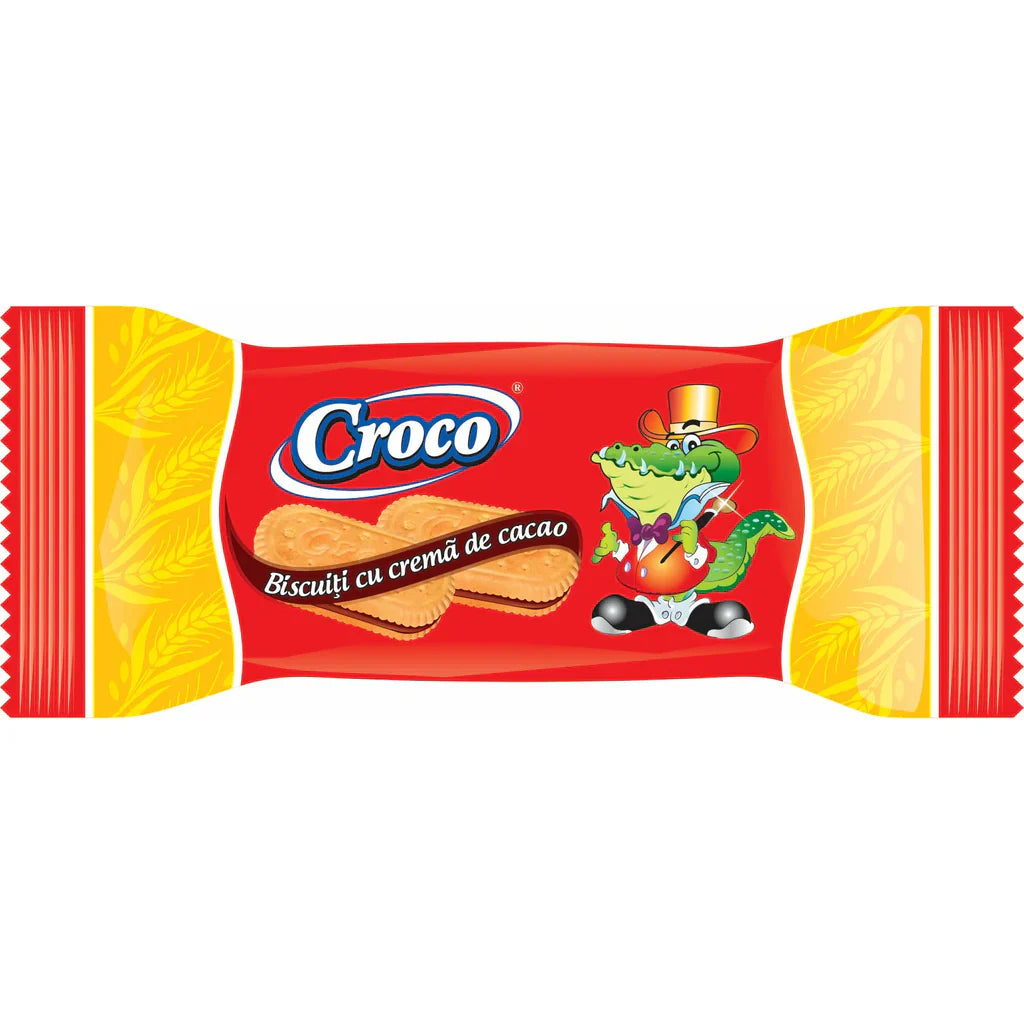 CROCO Biscuti Crema Cacao 10 x 32 g - WALTI