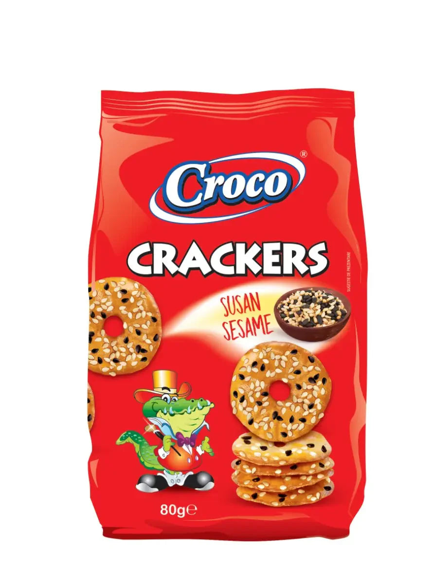 CROCO Crackers Susan 4 x 80 g - WALTI