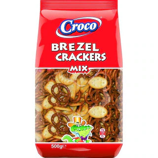 CROCO Mix Brezel&Cracker 500 g - WALTI