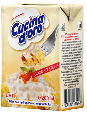 CUCINA D'ORO Crema pentru gatit 200 ml