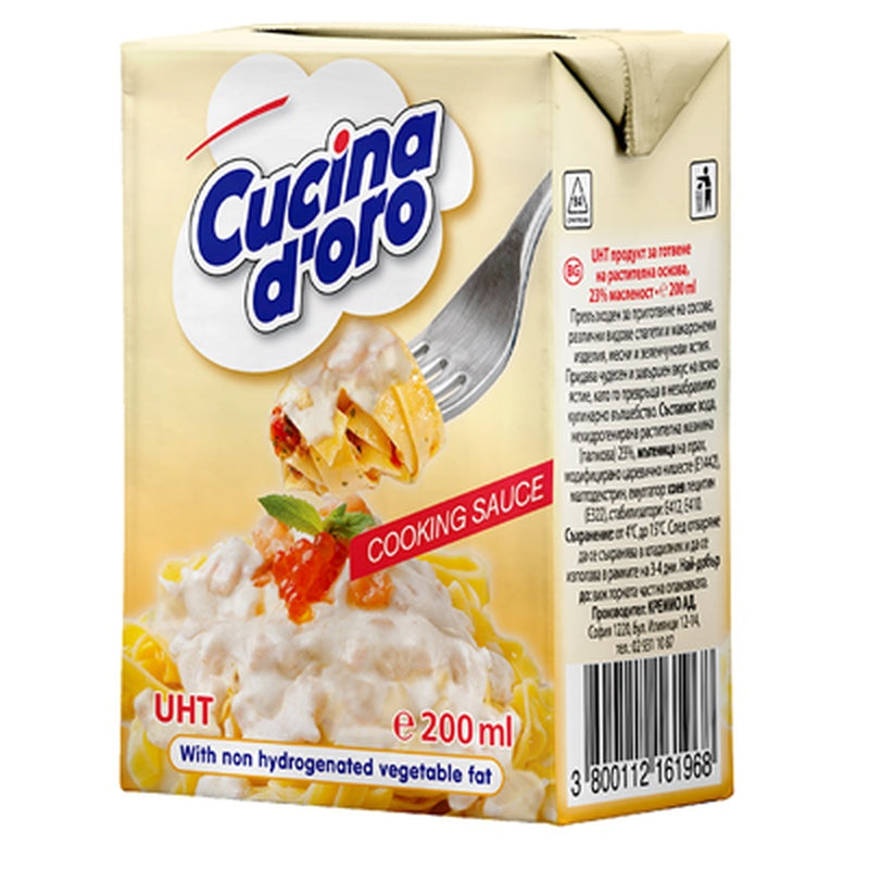 CUCINA D'ORO Crema pentru gatit 200 ml