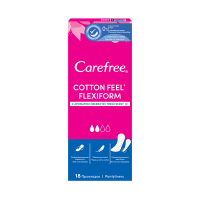 Carefree Flexiform Parfum Set 18 Absorbante Zilnice