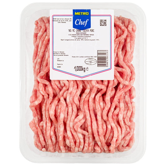 Carne Tocata Porc Ambalata in Tavita 1 Kg