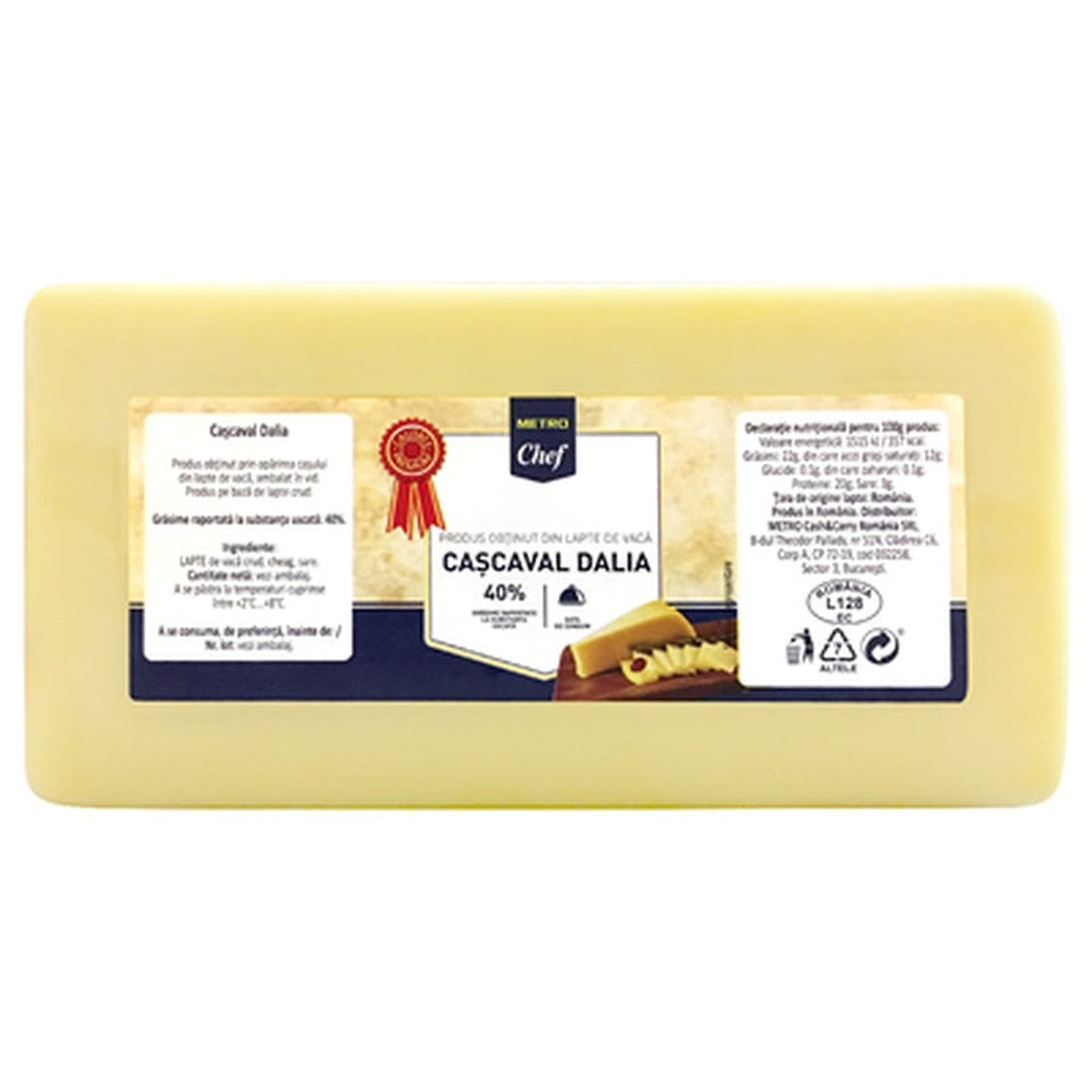 Cascaval Dalia preț/kg (cca. 1.8-2.2 KG)