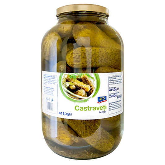 Castraveti In Otet Calibru 12-15 cm 4,15 Kg