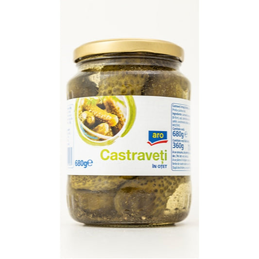 Castraveti In Otet Calibru 6-9 cm 3 x 680 G