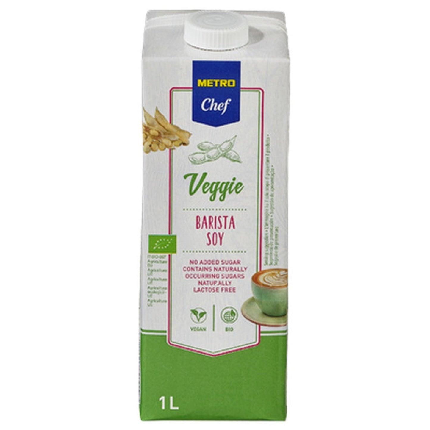 Chef Bio Bautura de Soia Barista 1 L